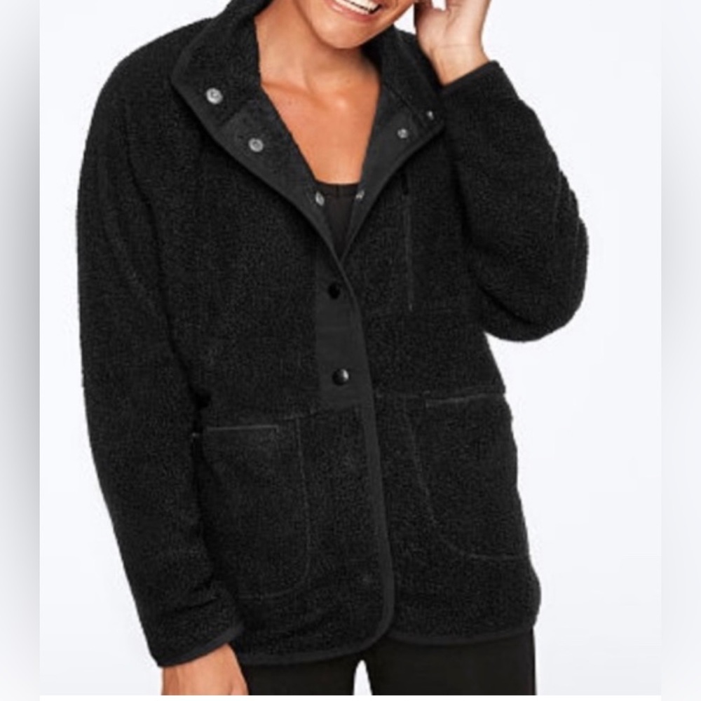 Victoria’s secret PINK Cozy‎ Snap Jacket Small